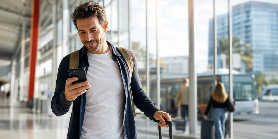 Personas conectadas durante el día con beneficios de portabilidad